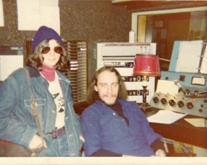 Gabby at WAAF, circa 1973
