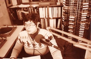 Gabby at WMAD, circa 1979