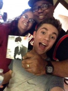 Gabby with Joey Banks and Gabe Burdulis